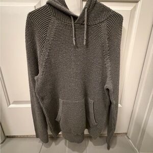 Men's Abercrombie Hooded Knit Sweater - Green